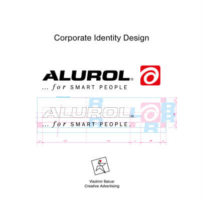 Corporate identity design Alurol