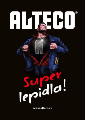 Vizuál lepidel značky Alteco